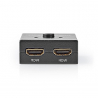 Nedis HDMI switch | Nedis | 2-poorts (4K@60Hz, HDCP, Actief, Bi-directioneel) VSWI3482AT K020100042 Nedis HDMI switch | Nedis | 2-poorts (4K@60Hz, HDCP, Actief, Bi-directioneel) VSWI3482AT K020100042