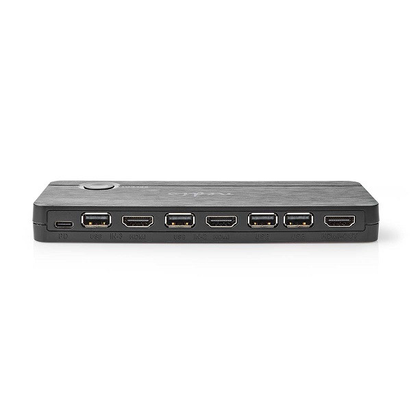 Nedis HDMI switch | Nedis | 3-poorts (Handmatig, 4K@60Hz) VCON6430AT K020100067 - 1