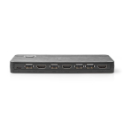 Nedis HDMI switch | Nedis | 3-poorts (Handmatig, 4K@60Hz) VCON6430AT K020100067