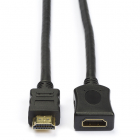 Nedis HDMI verlengkabel | Nedis | 1 meter (4K@30Hz, Verguld) CVGP34090BK10 N010108000 Nedis HDMI verlengkabel | Nedis | 1 meter (4K@30Hz, Verguld) CVGP34090BK10 N010108000