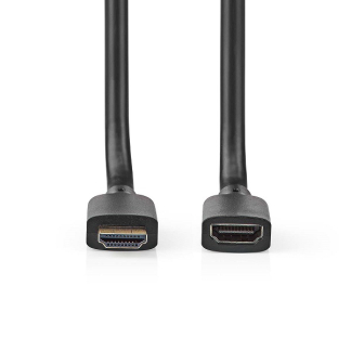 Nedis HDMI verlengkabel | Nedis | 1 meter (8K@60Hz, Verguld) CVGB35090BK10 K010108016 - 1