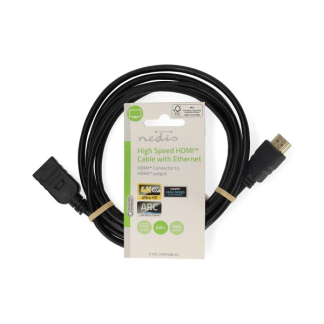 Nedis HDMI verlengkabel | Nedis | 2 meter (4K@60Hz, Verguld) CVGL34096BK20 K010108019 - 3