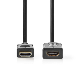 Nedis HDMI verlengkabel | Nedis | 3 meter (4K@60Hz, Verguld) CVGL34096BK30 K010108020 - 2