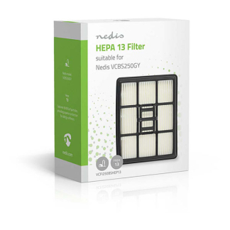 Nedis HEPA luchtfilter voor stofzuiger | Nedis | VCBS250GY VCFI250BSHEP13 K170106139 - 4