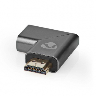 Nedis Haakse HDMI adapter | Nedis (4K@60Hz, Links, Verguld) CVTB34903GY K010214240 - 