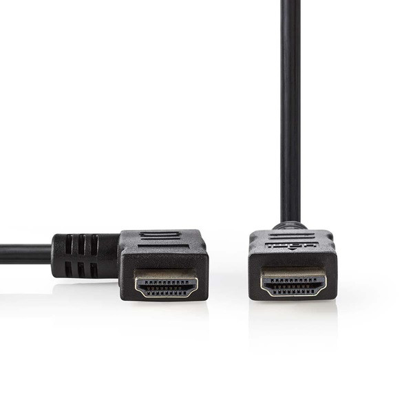 Nedis Haakse HDMI kabel 1.4 | Nedis | 1.5 meter (4K@30Hz, Links) CVGL34250BK15 CVGP34250BK15 N010101086 - 2