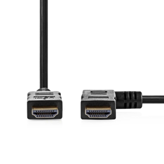 Nedis Haakse HDMI kabel 1.4 | Nedis | 1.5 meter (4K@30Hz, Rechts) CVGP34260BK15 N010101106 - 2