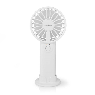Nedis Handventilator | Nedis | Ø 6 cm (2 snelheden, Batterij) FNHH1WT K170104164 - 1