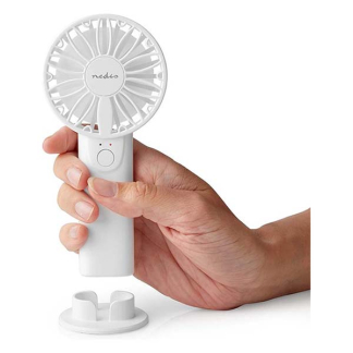 Nedis Handventilator | Nedis | Ø 6 cm (2 snelheden, Batterij) FNHH1WT K170104164 - 4