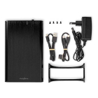 Nedis Harde schijf behuizing | Nedis | 3.5 inch (USB 3.0, S-ATA III, Aluminium, Staand) HDDE35410BK K010213117 - 6