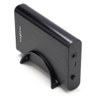 Nedis Harde schijf behuizing | Nedis | 3.5 inch (USB 3.0, SATA III, Aluminium, Staand) HDDE35410BK K010213117 - 1