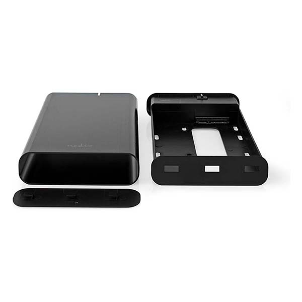 Nedis Harde schijf behuizing | Nedis | 3.5 inch (USB 3.0, SATA III, Aluminium, Staand) HDDE35410BK K010213117 - 4