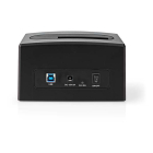 Nedis Harde schijf docking station | Nedis | 2.5" en 3.5" (USB 3.0, SATA III) HDDUSB3210BK K010213119 - 3