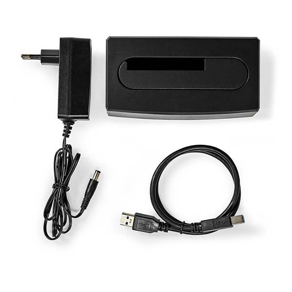 Nedis Harde schijf docking station | Nedis | 2.5 en 3.5 inch (USB 3.0, SATA III) HDDUSB3210BK K010213119 - 6