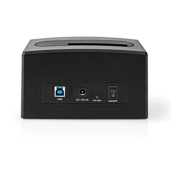 Nedis Harde schijf docking station | Nedis | 2.5 en 3.5 inch (USB 3.0, SATA III) HDDUSB3210BK K010213119 - 3