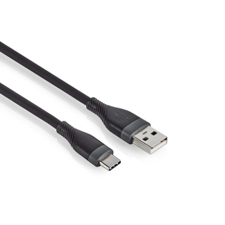 Nedis Huawei oplaadkabel | USB C 2.0 | 1.5 meter (Vertind koper, Zwart) CCGB60800BK15 C010214341 - 