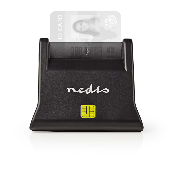 Nedis ID kaartlezer | Nedis (Smart Card, USB 2.0, Staand) CRDRU2SM3BK K030200030 - 2