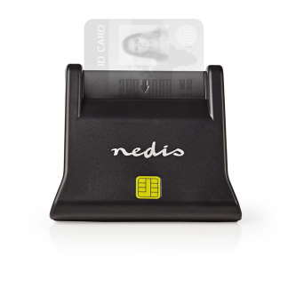 Nedis ID kaartlezer | Nedis (Smart Card, USB 2.0, Staand) CRDRU2SM3BK K030200030 - 2