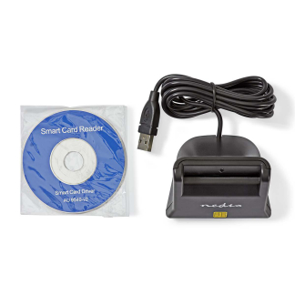 Nedis ID kaartlezer | Nedis (Smart Card, USB 2.0, Staand) CRDRU2SM3BK K030200030 - 6