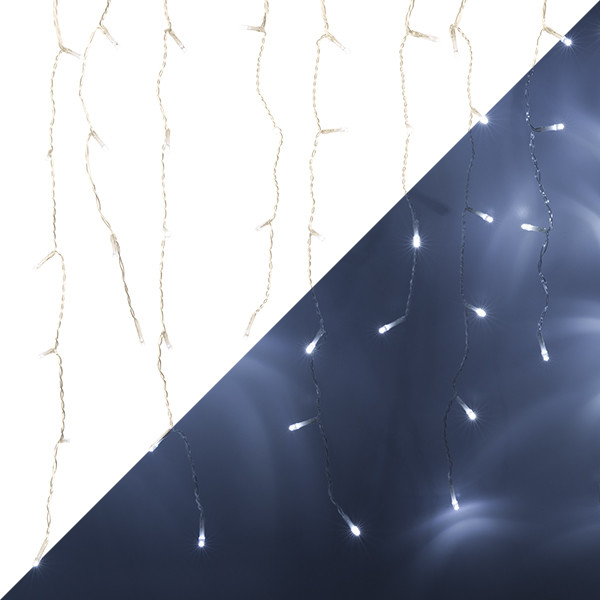 Nedis IJspegelverlichting met app | Nedis SmartLife | 11 meter  (400 leds, Wifi, Timer, Binnen/Buiten, Koud wit) WIFILXC03W400 A151200107 - 1