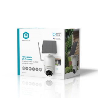 Nedis IP-camera | Nedis SmartLife (Zonnepaneel, Full HD, Oplaadbaar, 10 meter nachtzicht, Gespreksfunctie, Bewegingsdetectie, IP65) WIFICBO50WT B170202919 - 7
