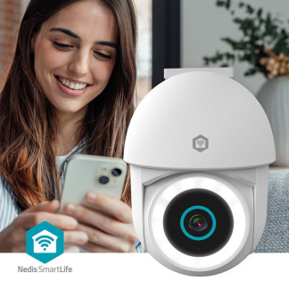 Nedis IP camera | Nedis SmartLife (Full HD, 10 meter nachtzicht, Bewegingsdetectie, Gespreksfunctie, Buiten) WIFICO22CWT B170406245 - 7