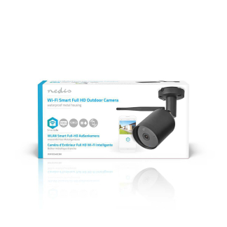 Nedis IP camera | Nedis SmartLife (Full HD, 15 meter nachtzicht, Bewegingsdetectie, Binnen/Buiten) WIFICO40CBK B170202902 - 