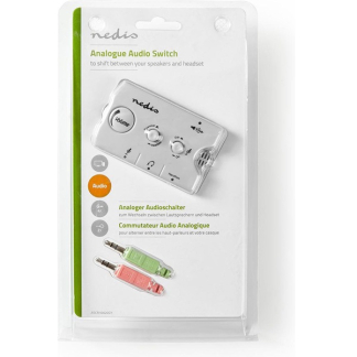 Nedis Jack switch | Nedis (Handmatig, Volumeregelaar) ASCR10020GY N020301000 - 