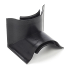 Kabelgoot hoek | Nedis | 16 mm kabel (PVC, Zwart)