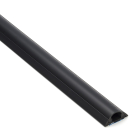 Nedis Kabelgoot muur | Nedis  | 12 mm kabel (0.5 meter, PVC, Zwart) CMDT3312BK500 K090300063 - 1