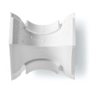 Nedis Kabelgoot muur | Nedis  | 16 mm kabel (0.5 meter, PVC, Wit) CMDT4516WT500 K090300071 - 3