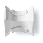 Nedis Kabelgoot muur | Nedis  | 16 mm kabel (0.5 meter, PVC, Wit) CMDT4516WT500 K090300071 - 3