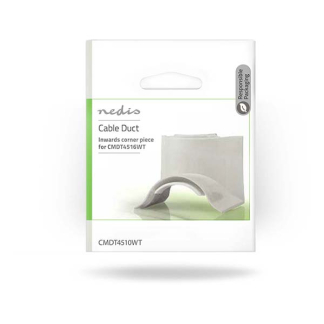 Nedis Kabelgoot muur | Nedis  | 16 mm kabel (0.5 meter, PVC, Wit) CMDT4516WT500 K090300071 - 6