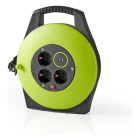 Nedis Kabelhaspel | Nedis | 10 meter (3-voudig, USB, 3x 1.5 mm²) PECCR10UFGN K150305404 - 2
