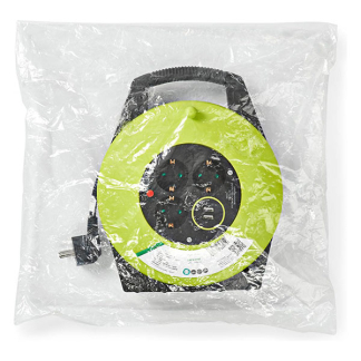 Nedis Kabelhaspel | Nedis | 10 meter (3-voudig, USB, 3x 1.5 mm²) PECCR10UFGN K150305404 - 5