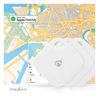 Nedis Key finder | Nedis SmartLife | 3 stuks (Tot 40 meter, Bluetooth) BTTAG10WT3 K170407332 - 7