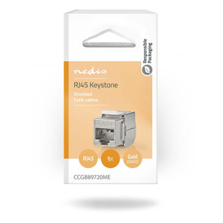 Nedis Keystone RJ45 | Nedis | Cat6 S/FTP (Metaal) CCGB89720ME CCGP89720ME K010607552 - 9