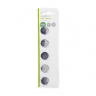 Nedis Knoopcel batterij CR2016 - Nedis - 5 stuks (Lithium, 3 V) BALCR20165BL N105005030 Nedis Knoopcel batterij CR2016 - Nedis - 5 stuks (Lithium, 3 V) BALCR20165BL N105005030