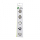 Nedis Knoopcel batterij CR2430 - Nedis - 5 stuks (Lithium, 3 V) BALCR24305BL N105005029 Nedis Knoopcel batterij CR2430 - Nedis - 5 stuks (Lithium, 3 V) BALCR24305BL N105005029