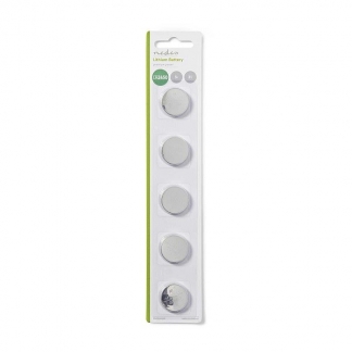 Nedis Knoopcel batterij CR2450 - Nedis - 5 stuks (Lithium, 3 V) BALCR24505BL N105005033 - 1