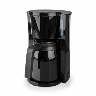Nedis Koffiezetapparaat | Nedis (8-Kops, Automatische uitschakeling, Antidruppelventiel, Herbruikbaar filter) KACM250EBK K170108124 - 1