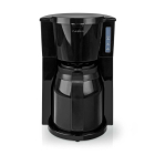 Nedis Koffiezetapparaat | Nedis (8-Kops, Automatische uitschakeling, Antidruppelventiel, Herbruikbaar filter) KACM250EBK K170108124 - 2