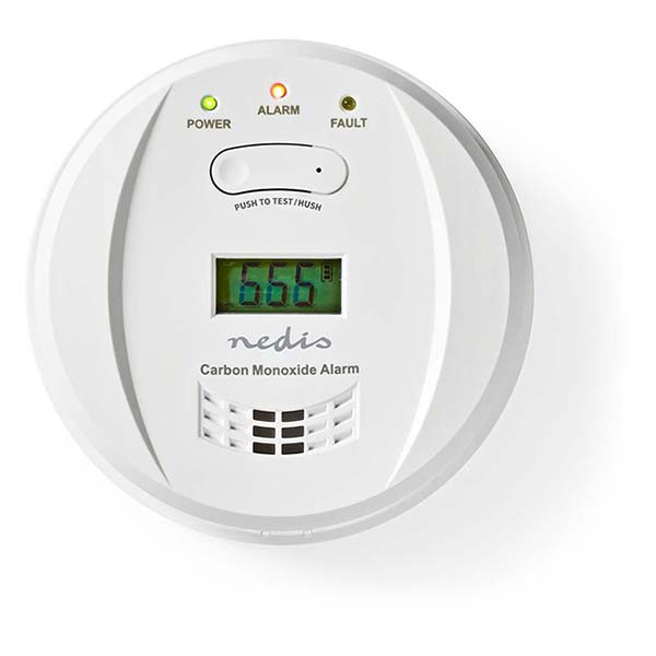 Nedis Koolmonoxidemelder | Nedis (10 jaar sensor, 5 jaar batterij) DTCTCO40WT K170501368 - 2