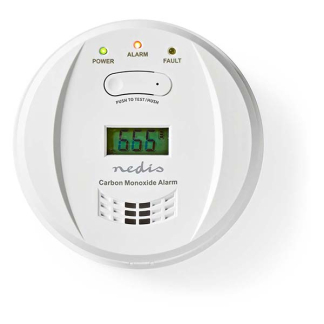 Nedis Koolmonoxidemelder | Nedis (10 jaar sensor, 5 jaar batterij) DTCTCO40WT K170501368 - 2