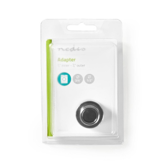 Nedis Koppelstuk aanvoerslang op watertoevoer | 3/4" - 1/2" WAHA3412 K081000202 - 2