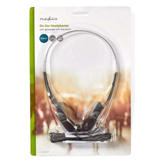 Nedis Koptelefoon | Nedis (Bedraad, 1.2 m, Jack 3.5 mm) HPWD1101BK K170105043 - 8