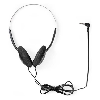 Nedis Koptelefoon | Nedis (Bedraad, 1.2 m, Jack 3.5 mm) HPWD1101BK K170105043 - 5