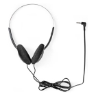 Nedis Koptelefoon | Nedis (Bedraad, 1.2 m, Jack 3.5 mm) HPWD1101BK K170105043 - 5