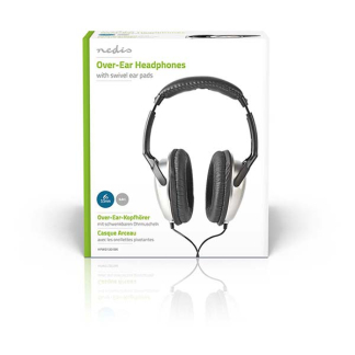 Nedis Koptelefoon over-ear | Nedis (Bedraad, 6 m, Jack 3.5 mm, Jack 6.35 mm) HPWD1201BK K170105098 - 9
