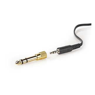 Nedis Koptelefoon over-ear | Nedis (Bedraad, 6 m, Jack 3.5 mm, Jack 6.35 mm) HPWD1201BK K170105098 - 7